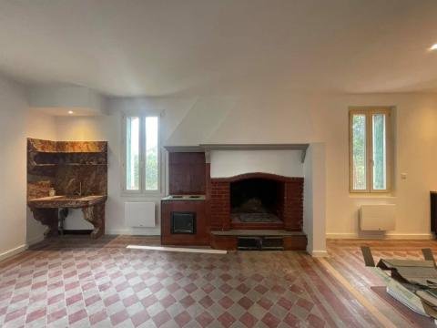 Rénovation d’une maison de maître à Céret — chantier de plâtrerie ALVIT PLAQUISTE