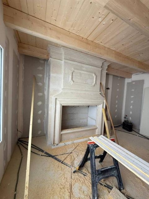 Villa en paliers sur la baie — Treilles — plaquiste ALVIT PLAQUISTE